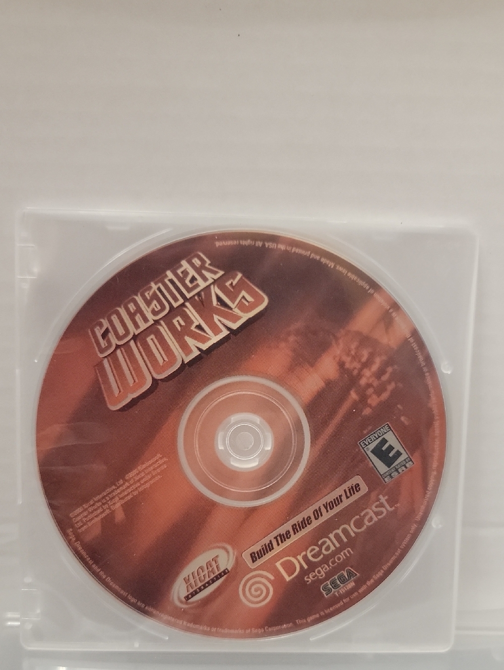 Sega Dreamcast Coaster Works Game Disc